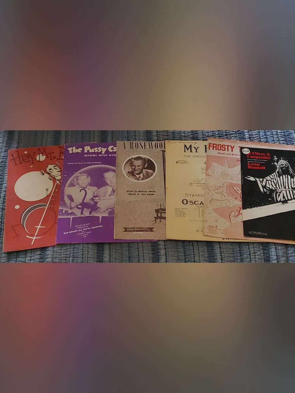Vintage Sheet Music Collection